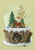 Roman Inc.  5.75" Santa with Animals Musical Glitter Dome