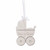 Midwest CBK Baby's First Christmas Carriage Ornament (133416)