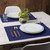 Now Designs Spectrum Placemat, Indigo Blue - Set of 4 (901421)