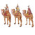 Roman Fontanini 7.5" Collection Kings on Camels, 3 Piece Set
