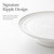 Portmeirion Sophie Conran Footed Cake Plate, White