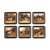 Pimpernel Coasters, Tally Ho - Box of 6 (2010260073)