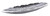 Pampa Bay Millennium Porcelain Baguette Server, Silver (CER-2143)