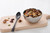Pampa Bay Millennium Porcelain Snack Bowl, Silver (CER-2145)