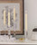 Root Grecian Collenette Candles 9", Ivory - Box of 4 (1917)