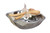 Pampa Bay Let's Entertain! 3-piece Salad Bowl and Server Set, Silver
