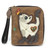 Chala Zip-Around Wallet, Slim Cat (839SC3)