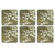 Pimpernel Coasters, Dogwood in Spring - Set of 6 (2010268827)