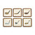 Pimpernel Coasters, A History of Golf - Set of 6 (2010268900)