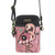 Chala Cell Phone Crossbody Bag, Pink Flamingo (827FM8)