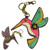 Chala Key Fob, Hummingbird (806HB0)