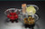 Huang Acrylic 3-Dish with Toothpick Holder (8301)