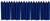 Biedermann & Sons Chime Candles, Navy Blue- Set of 20 (C1123NB)