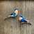 Gallerie II Clip Ornament, Bluebird - Set of 2 (65704)