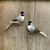 GALLERIE II Clip Ornament, Chickadee, Set of 2 (65705)