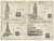 Pimpernel Placemats, Postcard Sketches - Set of 4