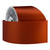 McGinley Satin Acetate Ribbon, Rust Orange - 50yd x 2.5in (009203001425)