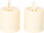 Ganz LED Resin Votives, Ivory, Pack of 2 (LLRV1014)