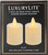 Ganz LED Resin Votives, Ivory, Pack of 2 (LLRV1014)