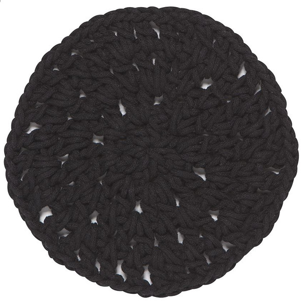 Now Designs Knotted Trivet Black