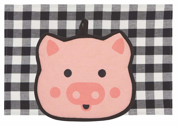 Now Designs Penny Pig Pocket Pals Kitchen Set
