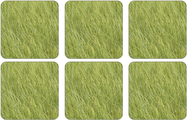 Pimpernel Coasters, Grassy Meadow - Set of 6 (2010268767)