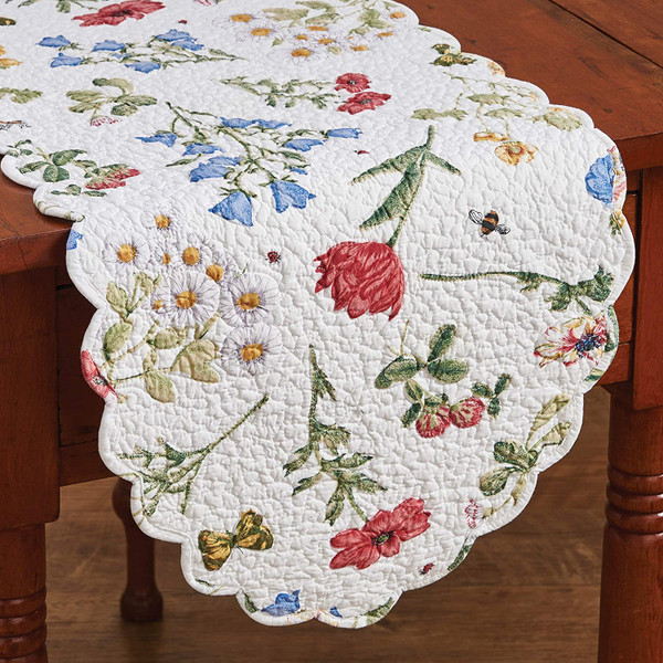 Park Designs Quilted Table Runner, Wildflower