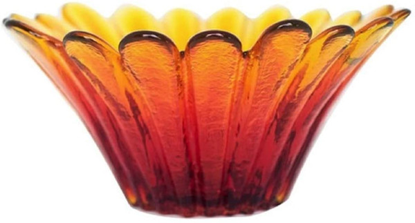 Blenko Large Daisy Bowl, Tangerine (8407001841)