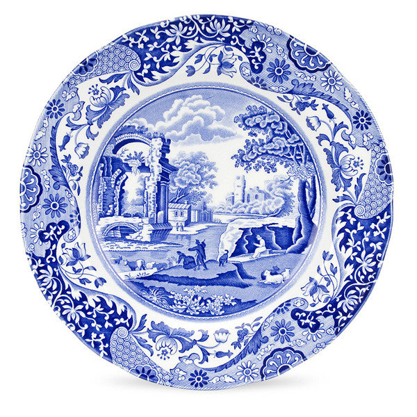 Portmeirion Spode Dinner Plate, Blue Italian (1532481)