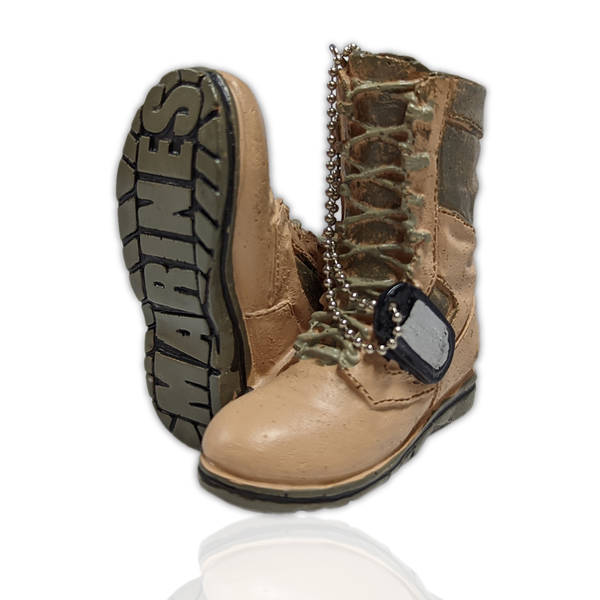 Midwest CBK Military Boot Ornament, Marines