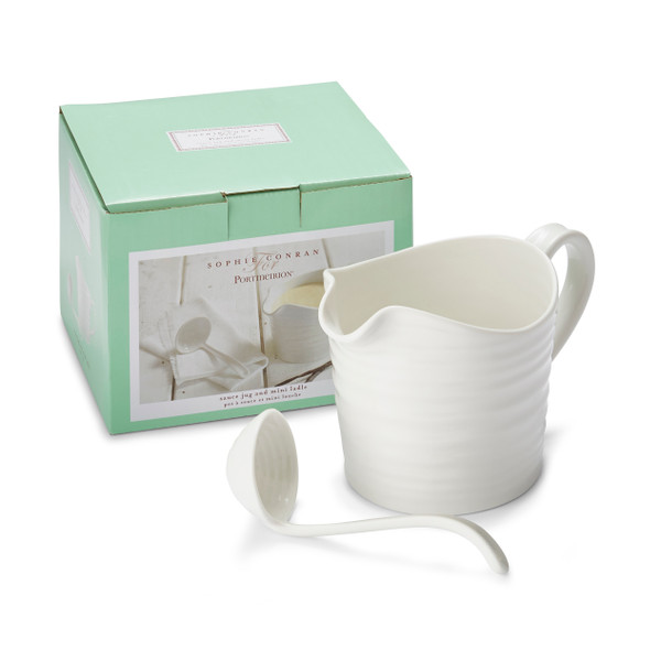 Portmeirion Sophie Conran Mini Sauce Jug & Ladle (633094)