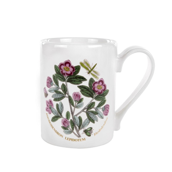 Portmeirion Botanic Garden 10oz Coffee Mug, Rhododendron (60280RHODODENDRON)