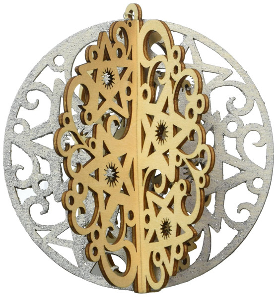 Enesco Slotted Star Flourish Ornament (4053171)