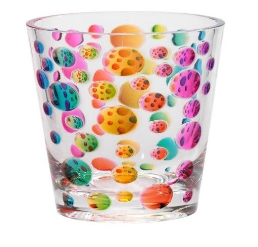 Merritt Rainbow Satin Pearl Tumbler, 14 oz