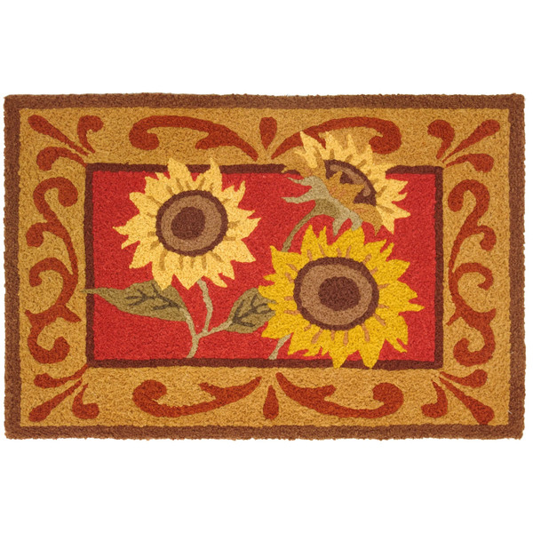 HCI Jellybean Rug, Provence Sunflowers
