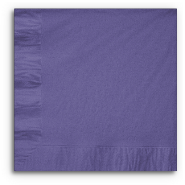 CEG Paper Dinner Napkins, Purple (59115B)