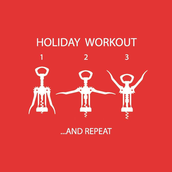 Paperproducts Design Beverage Napkins, Holiday Workout, 2 Pack (3251439)