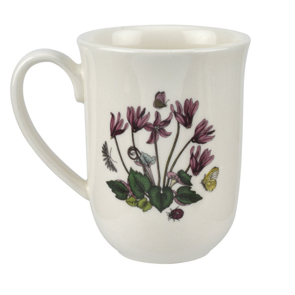 Portmeirion Botanic Garden Tulip Beaker Mug, Cyclamen (661684)