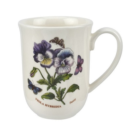 Portmeirion Botanic Garden Tulip Beaker Mug, Pansy (661684)