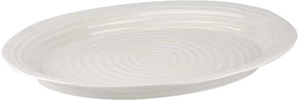 Portmeirion Sophie Conran Oval Turkey Platter, White (543768)