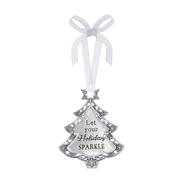 Ganz Beauty Of Xmas Tree Ornament - Let Your Holiday Sparkle (EX22694)