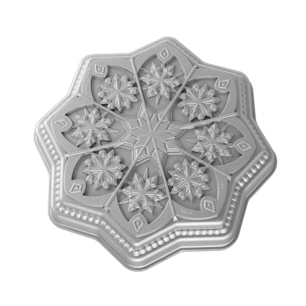 NordicWare Sweet Snowflakes Shortbread Pan