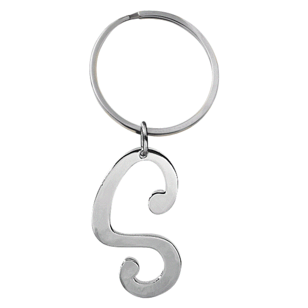 Ganz Initial Key Ring - S