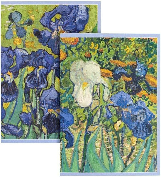 Caspari Note Cards, Van Gogh Irises - Box of 8 (87609.46)