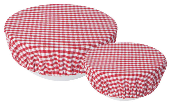 Now Designs Gingham Bowl Cover, Set of 2 (2023027)