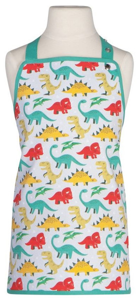 Now Designs Kid's Apron, Dandy Dinos