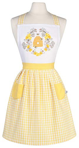 Now Designs Classic Apron, Bees (2405017)