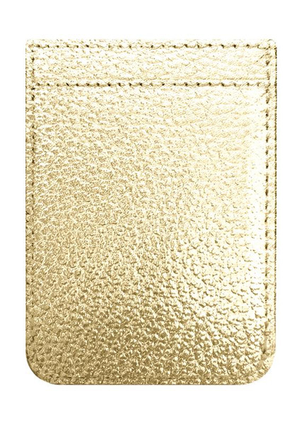 iDecoz Phone Pocket, Gold Leather