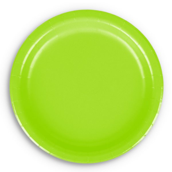 CEG Paper Lunch Plates, Fresh Lime (793123B)