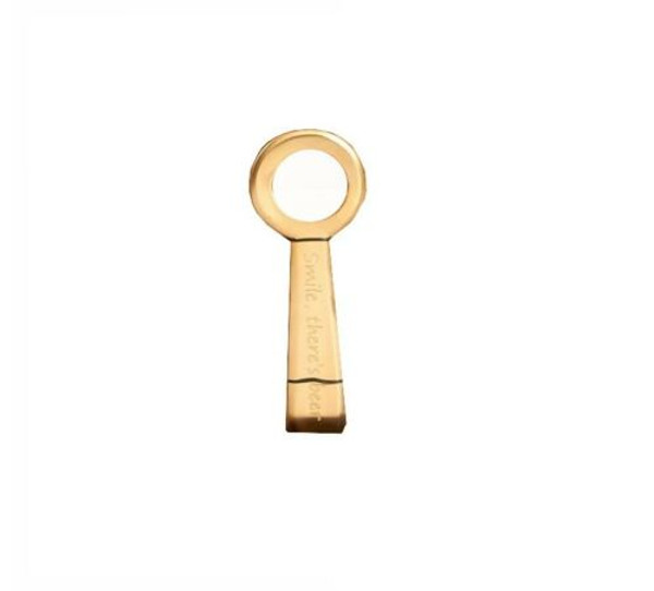 TAG Pocket Bottle Opener, Smile, There's Beer (206992C)
